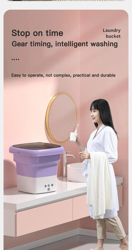 Mini Portable Washing Machine