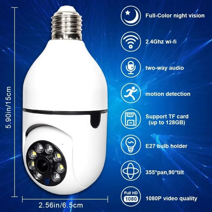 CCTV 1080P Full HD  Wifi Camera Home Security