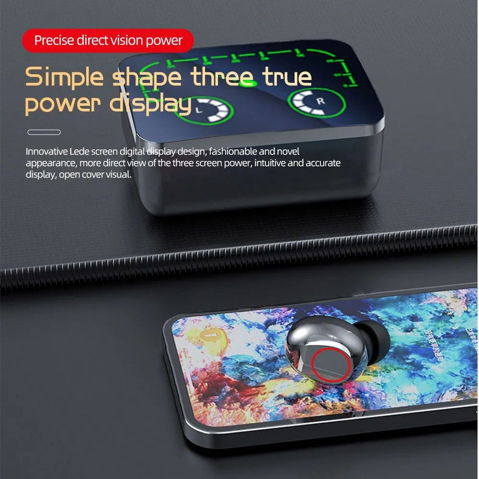 NEW M90 Max TWS WIRELESS Earbuds HIFI Stereo Earbuds