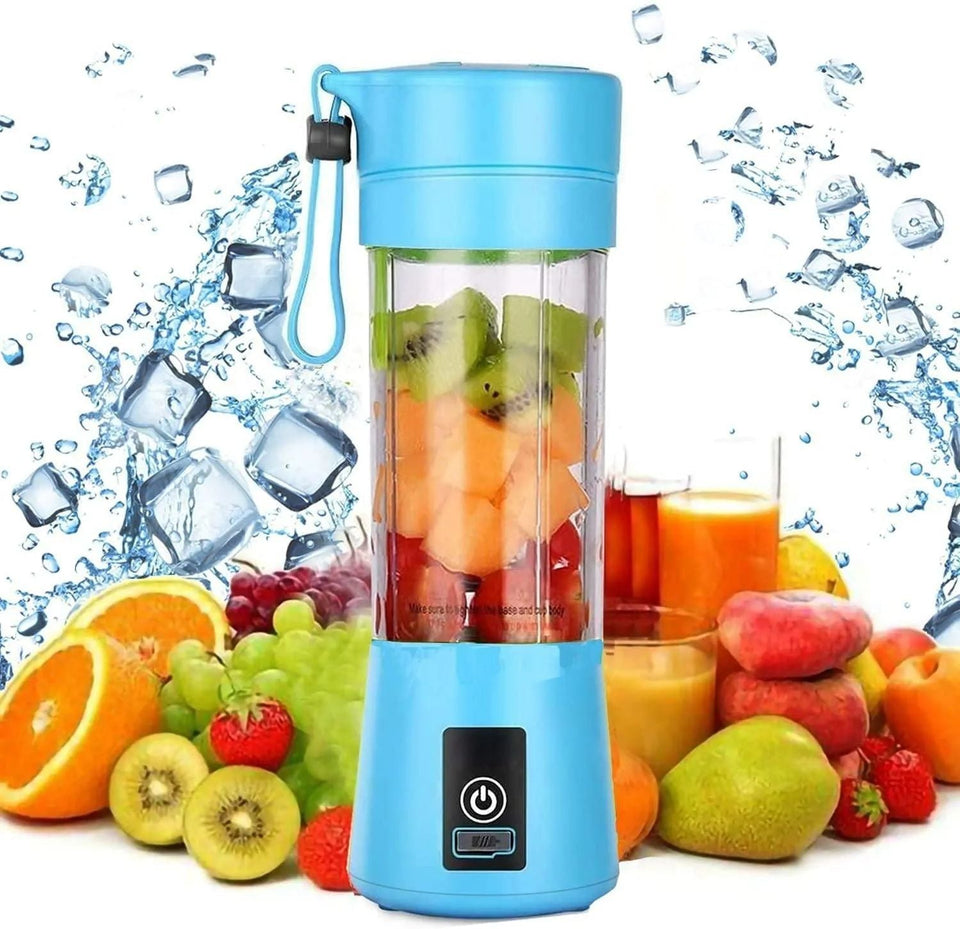 Juicer Blender 6 Blades USB Portable 380ml Mini Fruit Bottle Juicer Blender