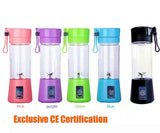 Juicer Blender 6 Blades USB Portable 380ml Mini Fruit Bottle Juicer Blender