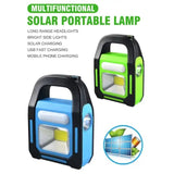 LED WORK LAMP USB RECHARGEABLE PORTABLE SOLAR LANTERN EMERGENCY & OUTDOOR TENT HIKING CAMPING LIGHTS
