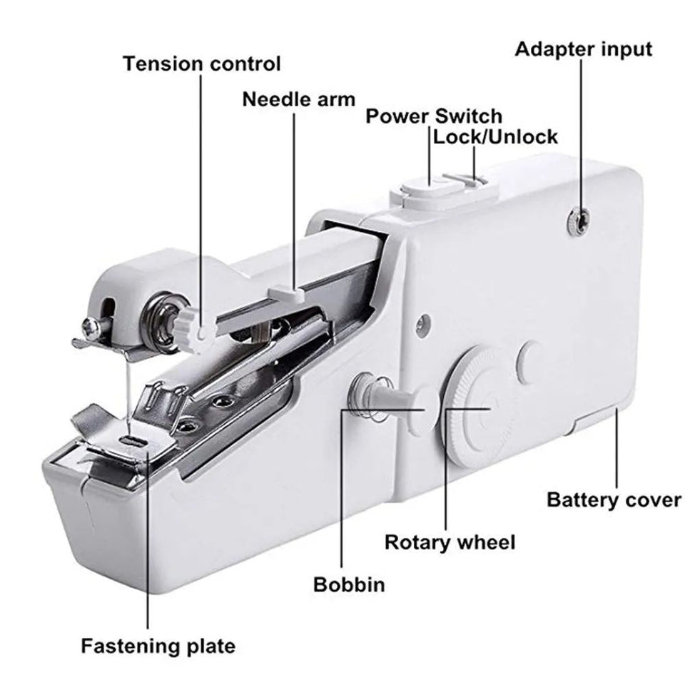 Mini Portable Handy Sewing Machine for kids & Adults etc...